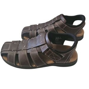 Dockers Mens Marin Fisherman Closed Toe Sandals 12 Wide